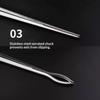 Durable Stainless Steel Crab Tongs Non Slip Serrated Edge Seafood Clip for Home Restaurant Lobster Eel Cracking Use