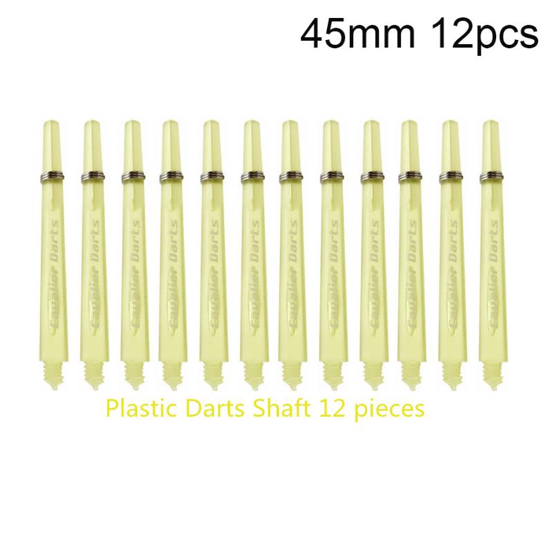 Dart Stems Set Plastic 12Pcs 45mm 35mm with O Ring Suitable for Professional and Beginner Dart Players