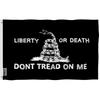 Anley Fly Breeze 3x5 Fuß Liberty Or Death Gadsden Flagge - Don't Tread On Me Flaggen