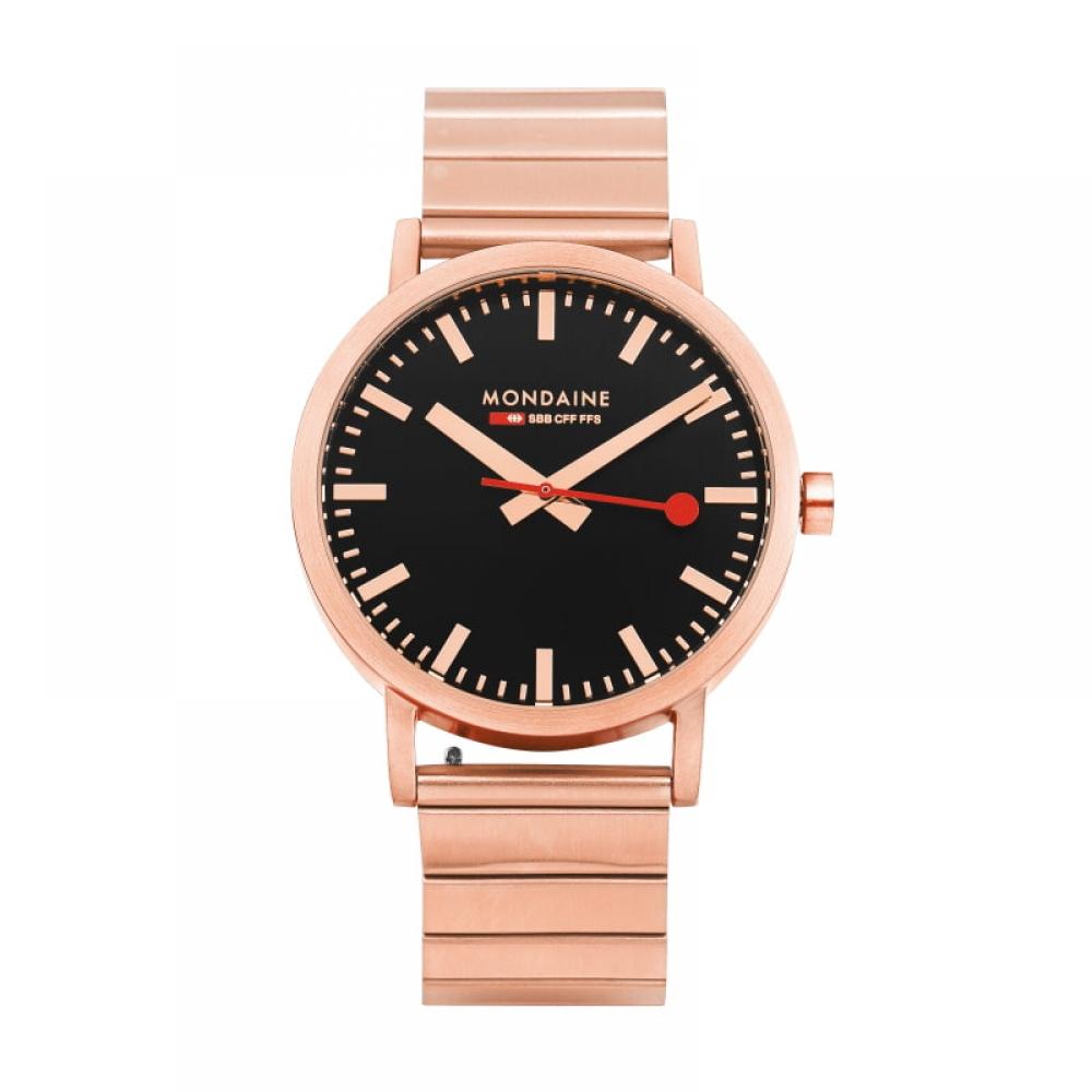 Mondaine A660.30360.16sbr Klassische Herren-Metalluhr