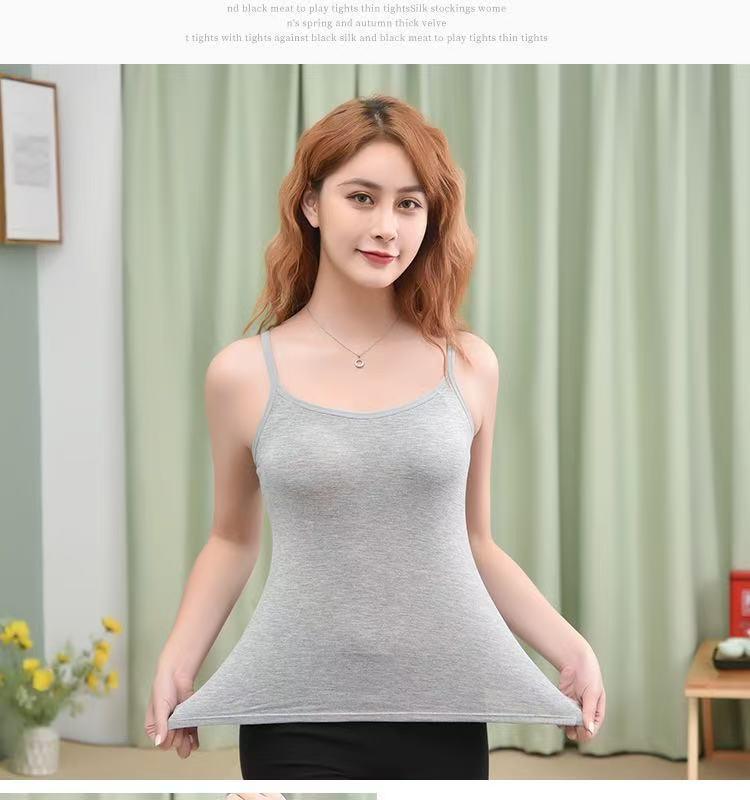 Wirefree Padded Bustier Camisole for Women - Small