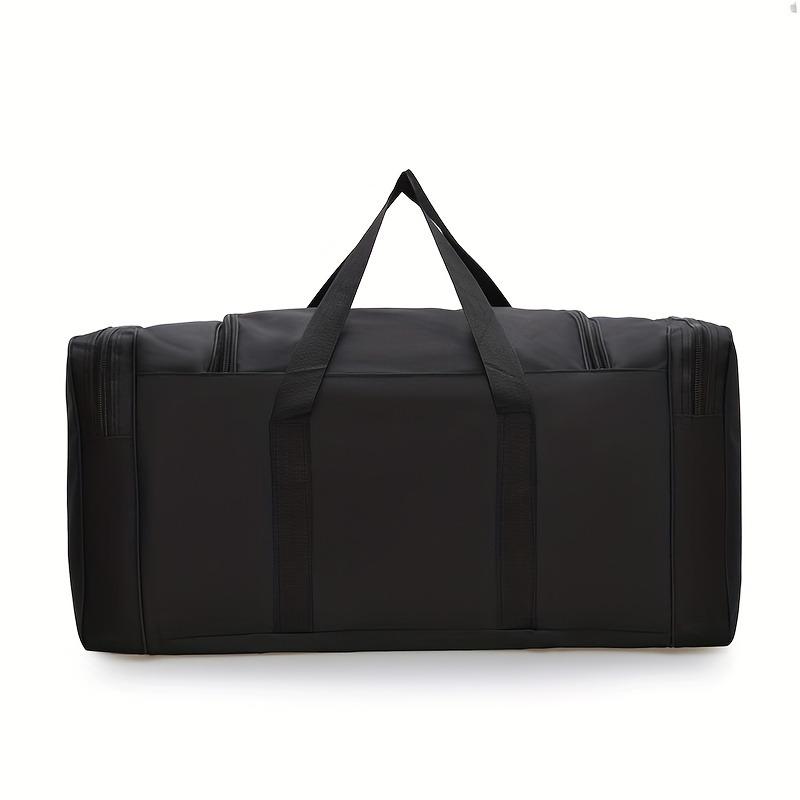 Large Capacity Foldable Travel Duffel Bag with Multiple Compartments, Adjustable Shoulder Straps & Zipper Closure - Ideal for Gym, Work, and Daily Use
