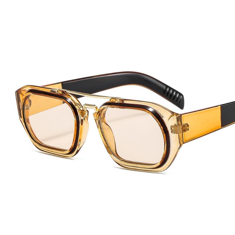 New Large Frame Square Sunglasses Women Brand Designer Personality Sun Glasses Classic Men's Vintage Eyewear UV400 Oculos De Sol