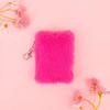 Mini Notepad Stylish Plush Mini Notebook Small Journal Book Keychain Diary For Stationery Enthusiast School Children