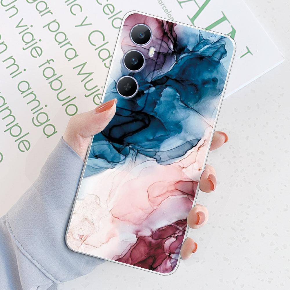 For Realme C65 4G Case Back Cover For Realme C65 5G Funda Shockproof Clear Soft Silicone Phone Case on RealmeC65 Protect Coque