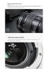 Viltrox EF-EOS M2 Adapter for Canon EF Lenses to EOS M Cameras (M6, M5, M50)