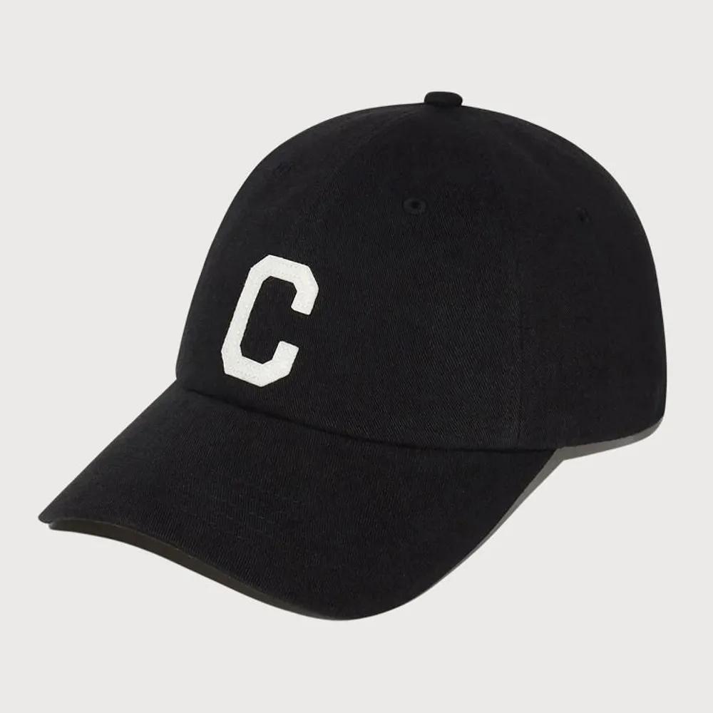 [COVERNAT] C Logo Cozy Fit Washed Ball Cap Black CO2606CA05BK