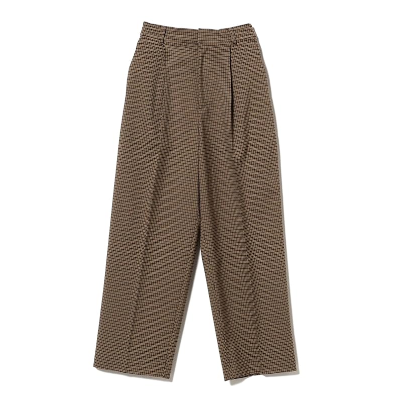 [Ray Beams] Pants Check 1 Tack Ladies BROWN 0