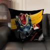 G-Goldorak Anime Cool Cushion Cover Natural Linen Organic Fabric Double-Sided Printing Sofa Home Decor Gift Pillow Case