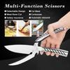 5CR15 Detachable Kitchen Scissors Multifunctional Kitchen Chicken Bone Scissors Bottle Opener