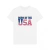 Apoh Unisex Adult Born In The USA T-Shirt