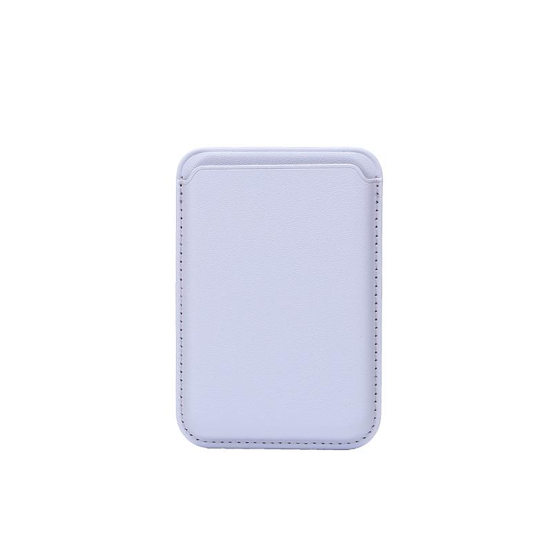 iPhone Magnetic PU Leather Card Holder for iPhone 13, 14 Pro Max, 6, 5, 17, MagSafe Compatible Sleeve