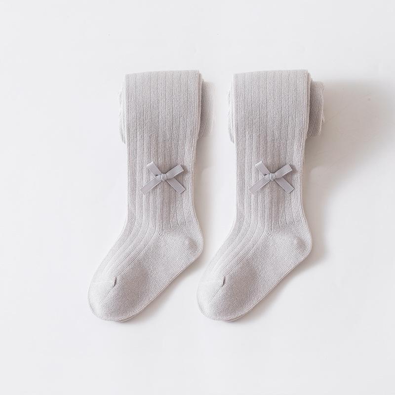 

Xiyu Jia 25 A/W Baby Bow Romper & Solid Big PP Leggings 0-1 years (foot length 10-12cm) сірий колір