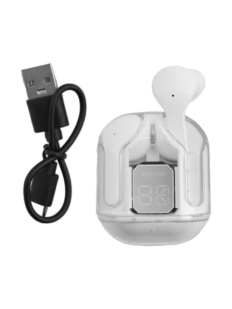 

HiFi стерео наушники с шумоподавлением беспроводные наушники BT5.3 белый