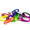 1 Pair Round Elastic Silicone Shoelaces No Tie Universal Comfort Slip On Replacement Shoe Straps for Men Women