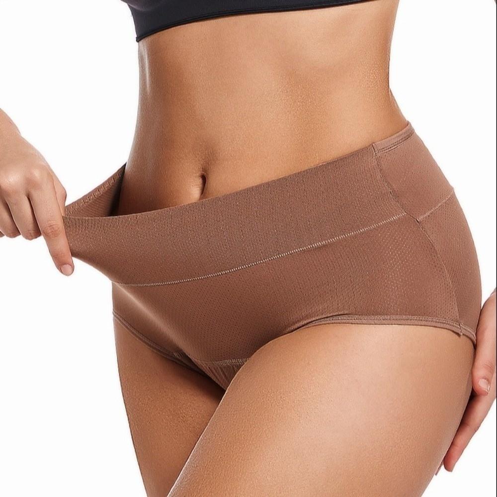 3 Layers Period Underwear High Waist Incontinence Underwear Leak Proof Panties for Women