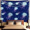 Psychedelic Ocean Octopus Decorative Tapestry Home Wall Decor Office Living Room Tapestry