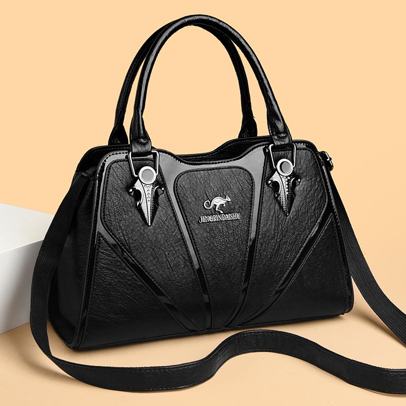 Large Capacity Waterproof Mom Bag Vintage Women's Tote Shoulder Bag
