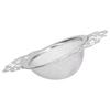 Stainless Steel Tea Strainer Loose Leaf Tea Infuser Filter Double Ear Kitchen Gadget