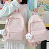 New Highvalue Japanese Ins Fresh and Sweet Candycolored Backpack, Lightweight and Largecapacity Backpack for Junior High School Students