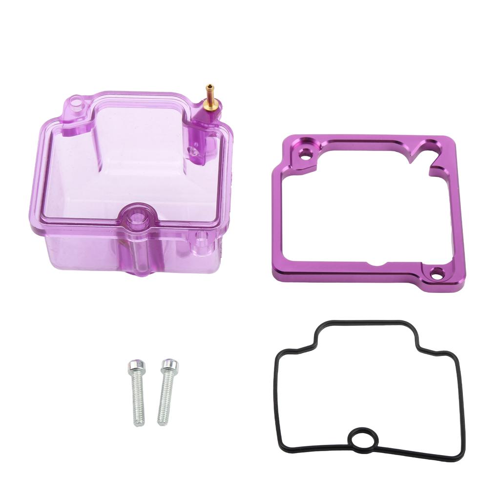 Motorcycle Carburetor Transparent Float Bowl Bottom Float Bowl Oil Cup Lower Cover Bowl For PWK KSR OKO KOSO Pit Dirt Bike