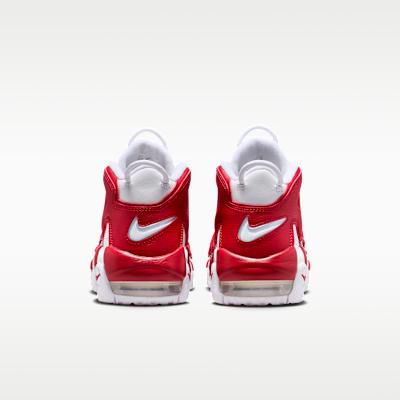 Nike Air More Uptempo GS 'Gym Red'