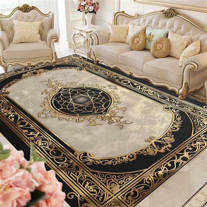 Luxe Europese Woonkamer Kleden Lounge Sofa Salontafel Antislip Tapijt Huis Kamer Slaapkamer Decor Garderobe Vloermatten Wasbaar