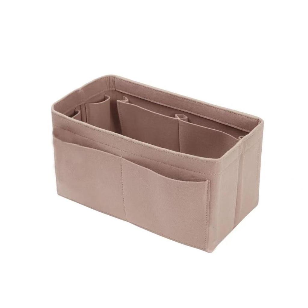 Large Capacity Felt Makeup & Storage Bag - Thickened Inner & Wash Bag for Women