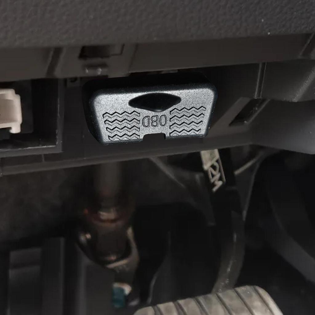 Car OBD Port Lid Silicone Dustproof Anti-Theft Auto Supplies Car OBD Interface Cover For SUV RV Vehicle Trip Travel Driver