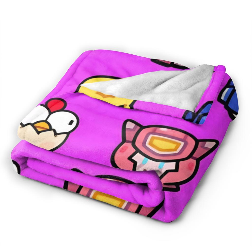 Squad Busters Game Blanket Quality Warm Soft Throw Blanket Winter Picnic Couch Chair Sofa Bed Novelty Bedspread