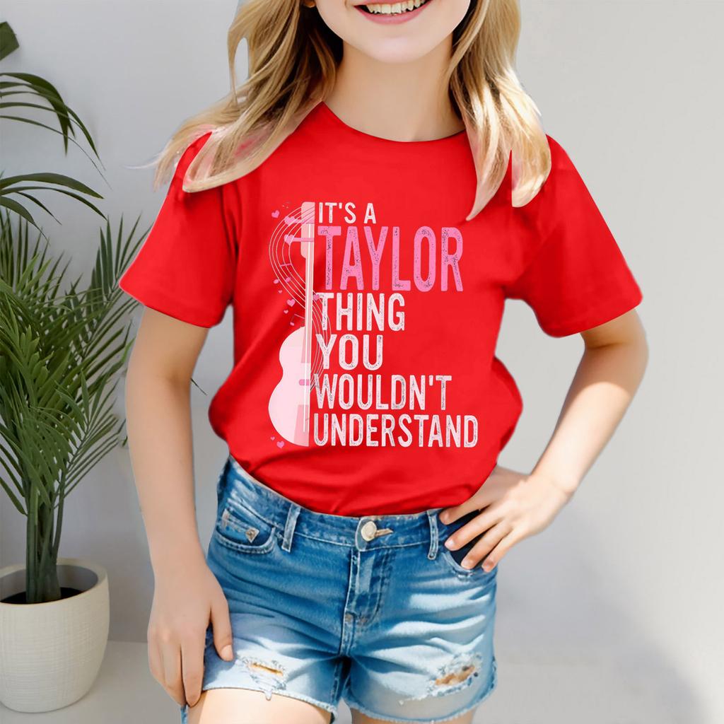 2-13Y Kid T Shirt Fashion Printed Kids Clothes Tshirt Tops Boys Tee Girls Baby Tee