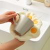Hand Towel Can Be Hung Up Cat Footprints Cartoon Animal Hand Towel Cleaning Tables Washing Dishes Adult Hand Towels Quick Drying Towel