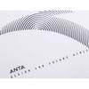 Anta Training Series Logo Letter Round Neck Breathable Comfortable Versatile Short Sleeve T-Shirt Men Tops Pure-White 952427120-4