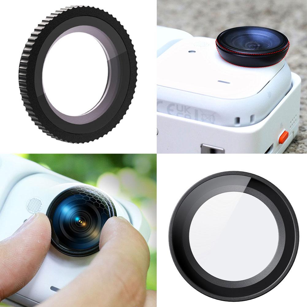 Protective Glass Cover For Insta360 GO Ultra Lens High Definition Tempered Glass Hardness Screen Protector Anti-Fingerprint