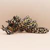 Leopard Print Rhinestone Punk Leather Belt - Y2K Style Women's Decorative Waistband