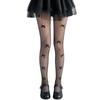 Elegant Hollowed Out Lace Pantyhose With Bows Accent Soft And Practical Nylon Tights For Party and Daily Wear
