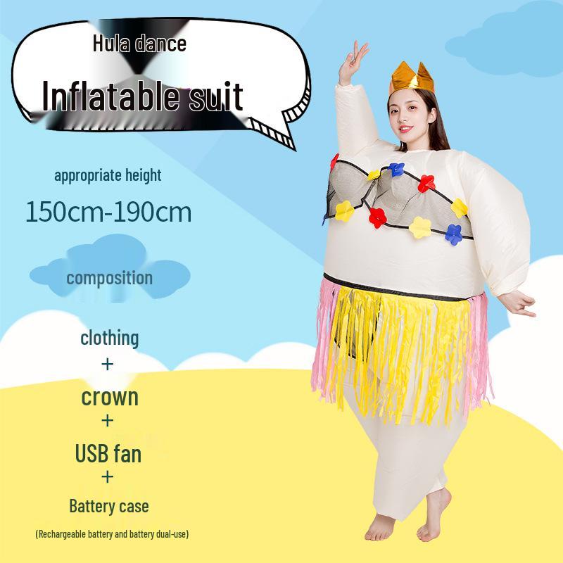 Inflatable Sumo Costumes for Dance & Pranks - Adult Size Fun Props & Dolls