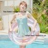 Thickened Pink Glitter Armpit Swim Ring
