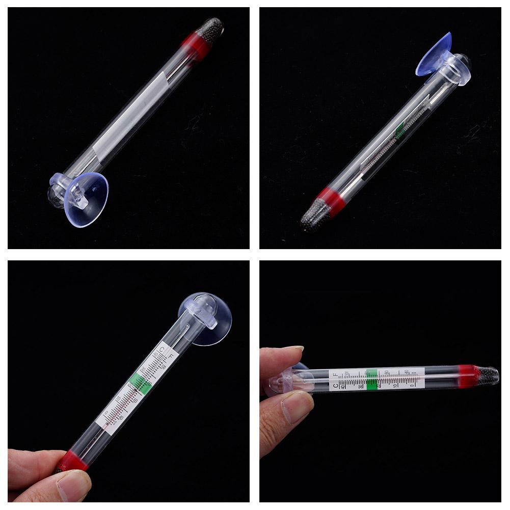 Aquarium Suction Cup Thermometer, Accurate Water Temp Gauge for Fish & Turtle Tank EaAsy Install & Floatable Fish Tank Accessory
