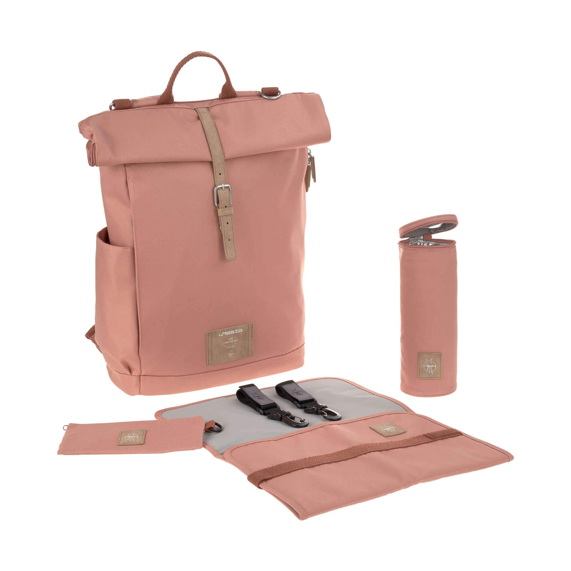 

Lessig Roll Top Backpack Japanese Cinnamon 1103025330 [Genuine Product] коричний