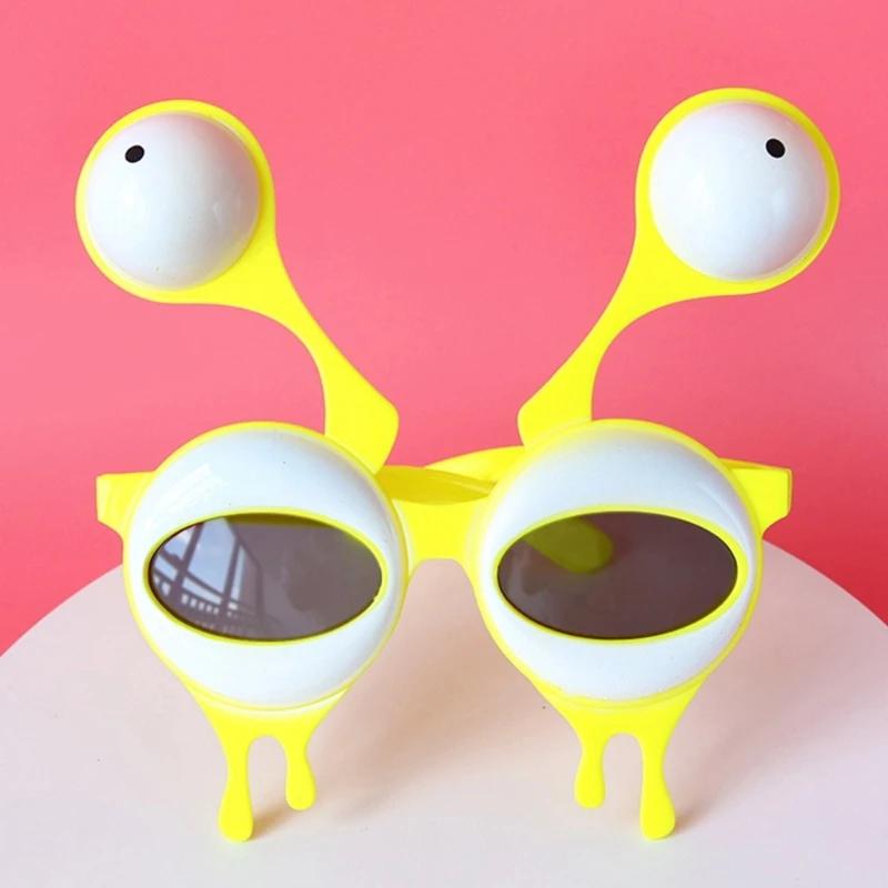 Funny Alien Sunglasses Hawaiian Summer Props Cosplay Anime Party Props ABS Multi-color Family Party Props