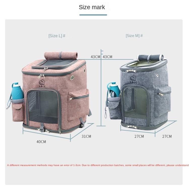 Tašky na přenášení koček Prodyšné otvory Skládací cestovní taška na zvířata pro kočky a malé psy Taška s dvojitými dveřmi
