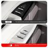 Fit For Zeekr 7X Car Window Lifter Panel Silicone Button Decorative Sticker For Window Control