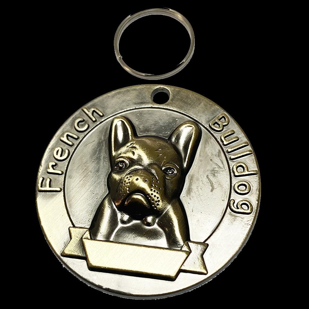 bronze dog tag