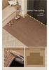 Premium Dirt-Resistant Entryway Floor Mat - Imitation Sisal Carpet, Cuttable, Ideal for Doorways and Living Rooms