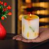 Unscented Wax Pillar Candle for Decor Multicolor (3 Inch - 3Pieces)