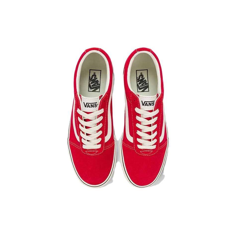 Vans Ward Comfortable Versatile Low-Top Skate Shoes Unisex Sneakers Red VN0A5HTSBOP