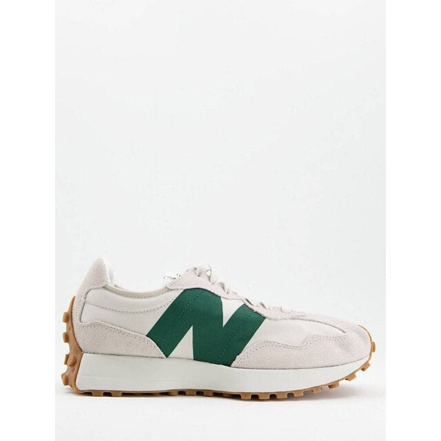 

Кроссовки New Balance 327 кремово-белого и зеленого цветов