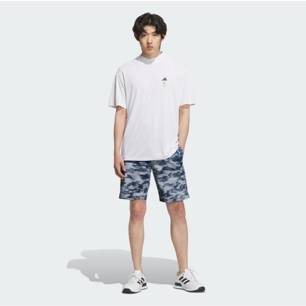 AdidaS Golf Men S Allover Print Golf ShortS Jf6323 Navy