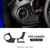 Carbon Fiber Gear Shift Collar for Chevy Camaro 2016-2026 Interior Trim